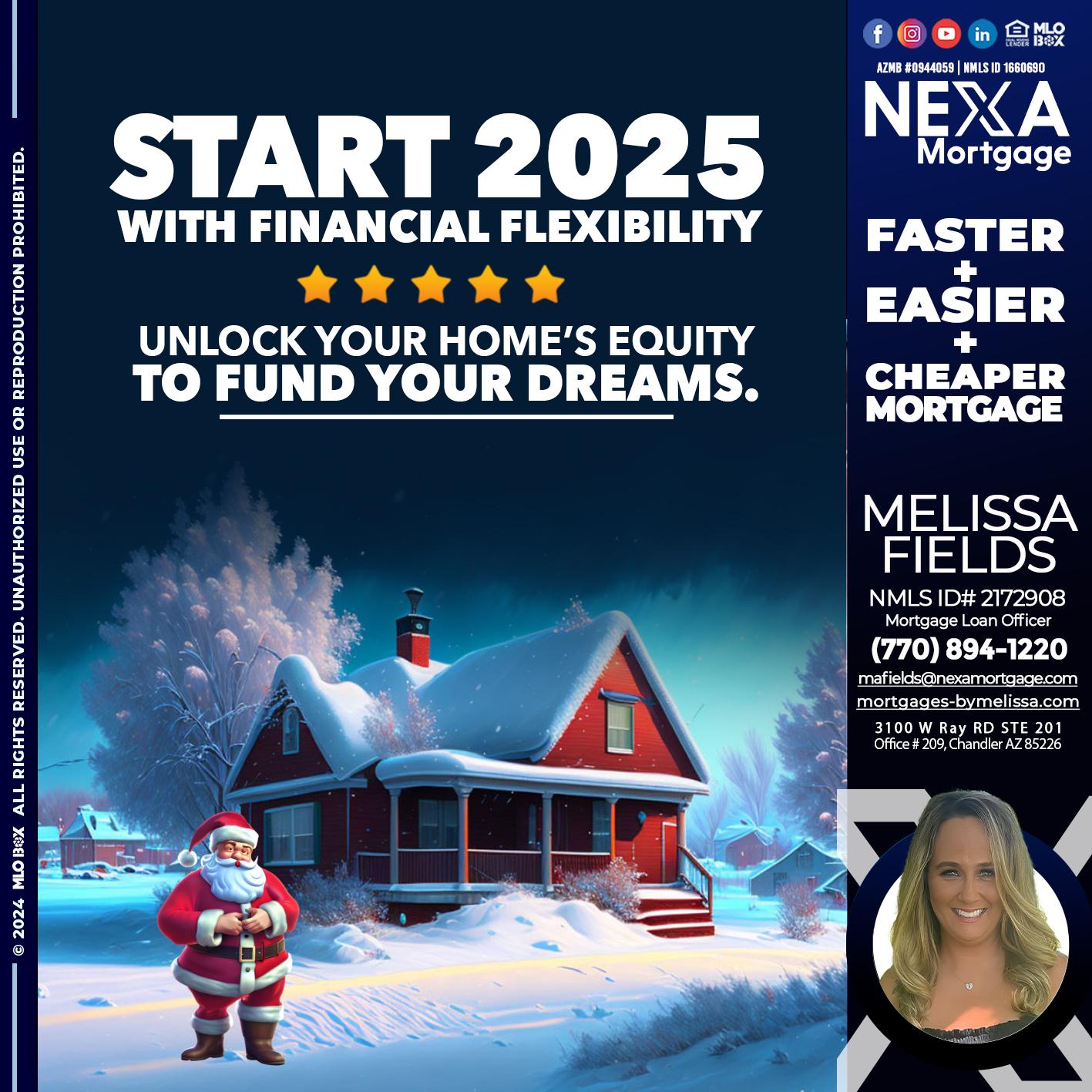 START 2025 - Melissa Fields -Mortgage Loan Officer