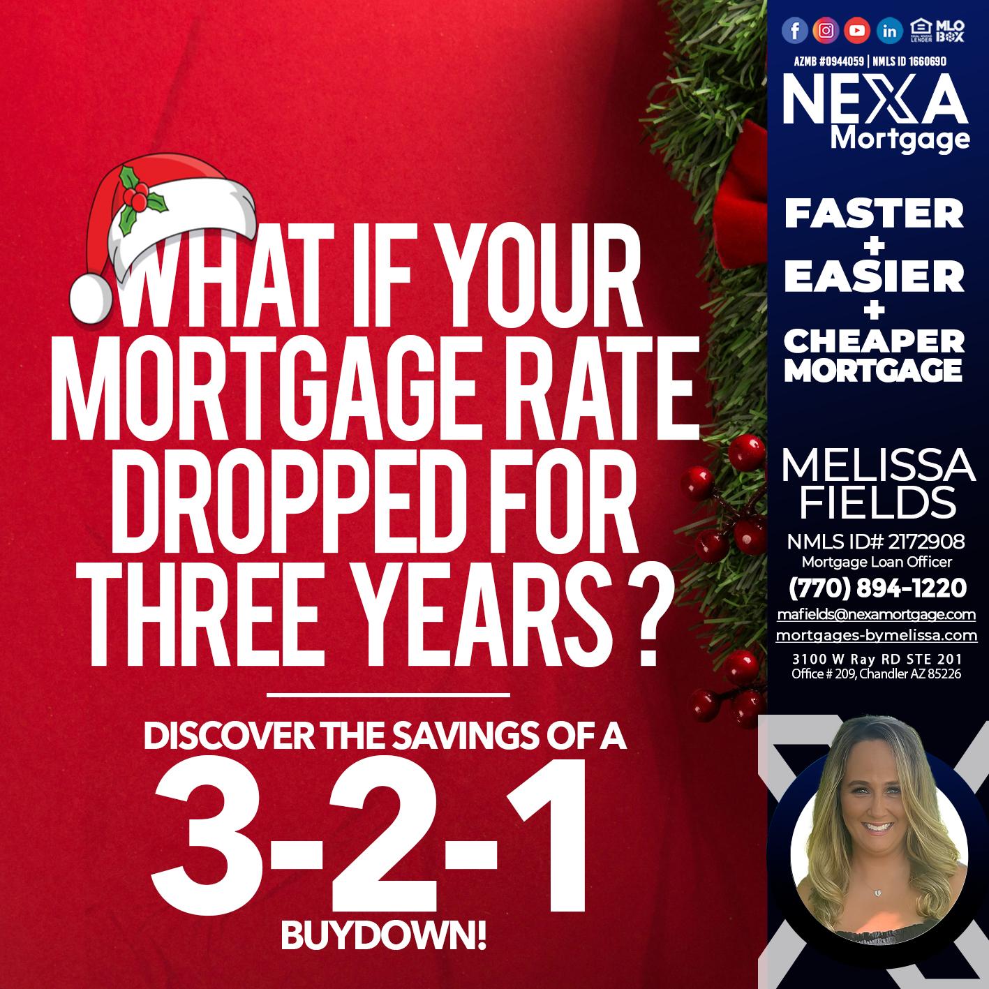 WHAT IF YOUR - Melissa Fields -Mortgage Loan Officer