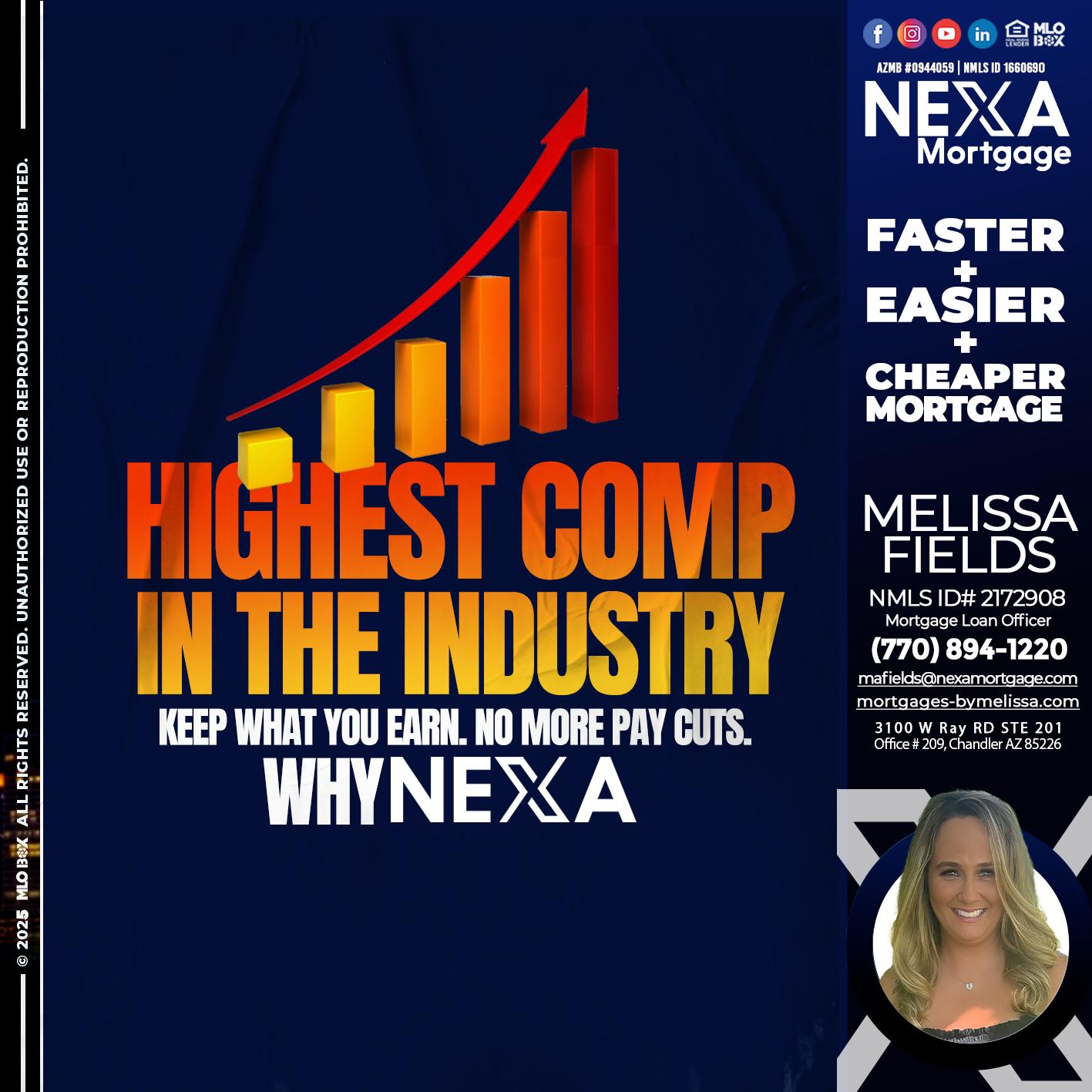 HIGHETS COMP - Melissa Fields -Mortgage Loan Officer