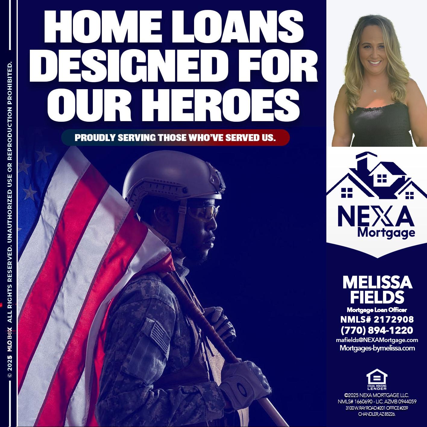 home loans - Melissa Fields -Mortgage Loan Officer
