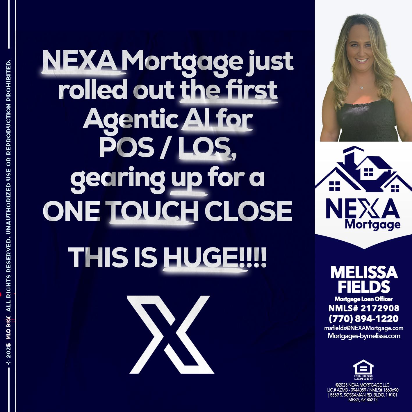 NEXA MORTGAGE - Melissa Fields -Mortgage Loan Officer