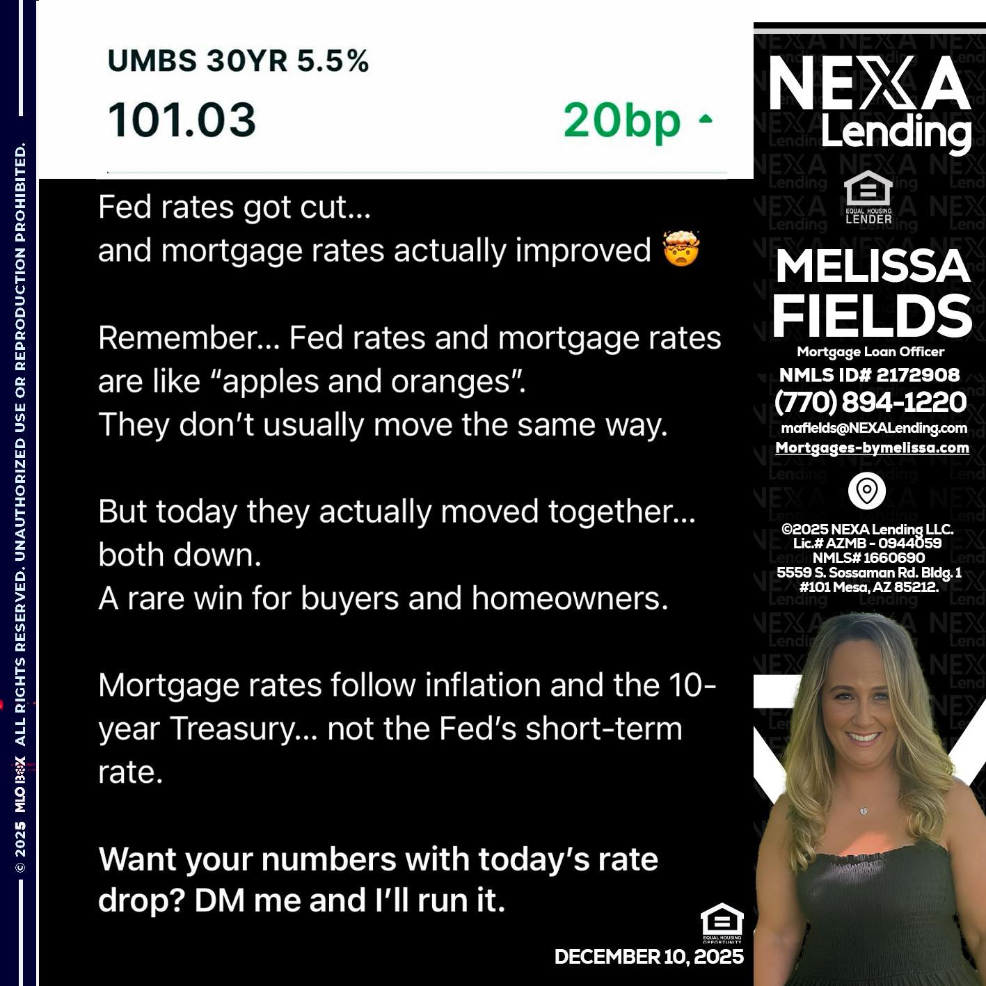 101.03 - Melissa Fields -Mortgage Loan Officer