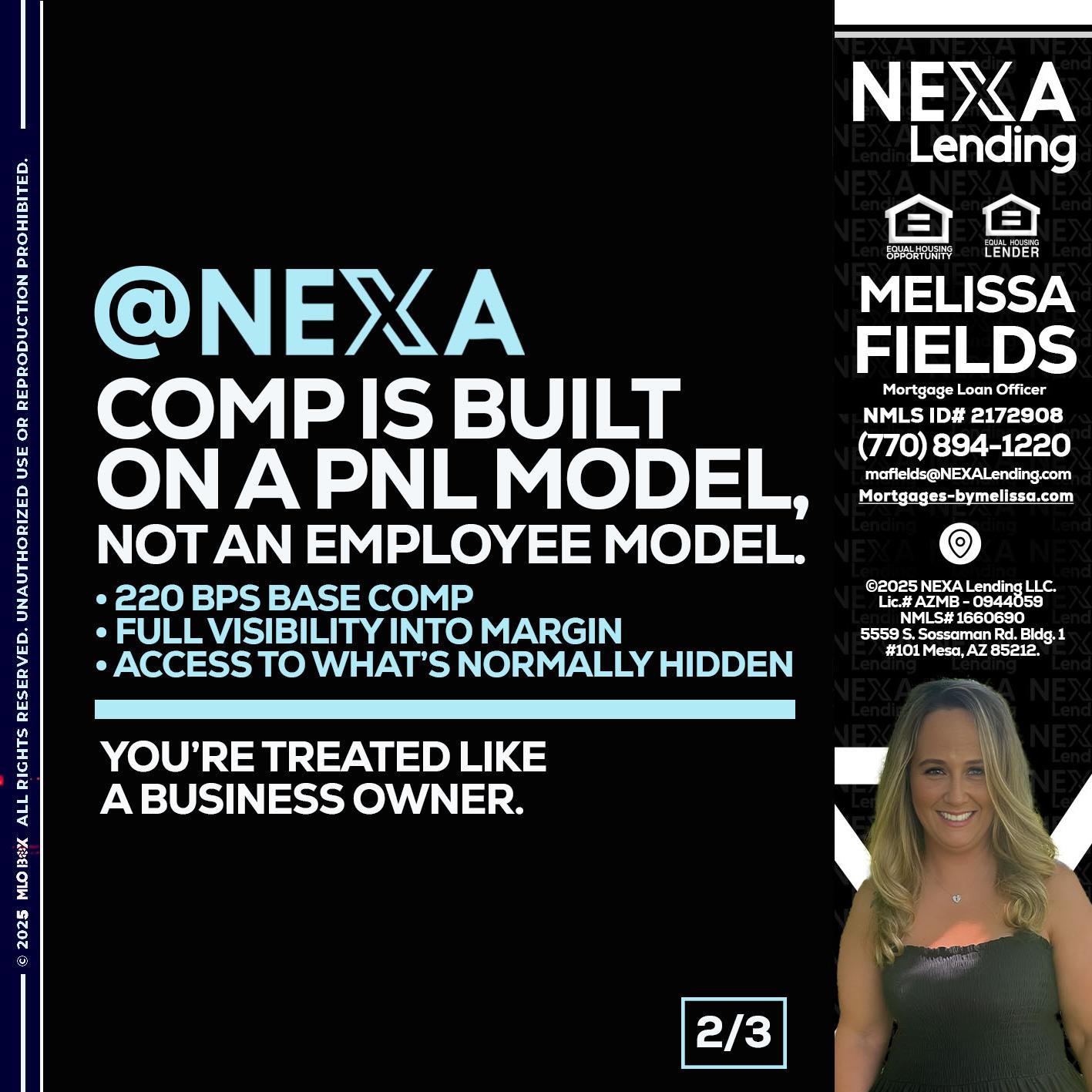 2 OF 3 - Melissa Fields -Mortgage Loan Officer