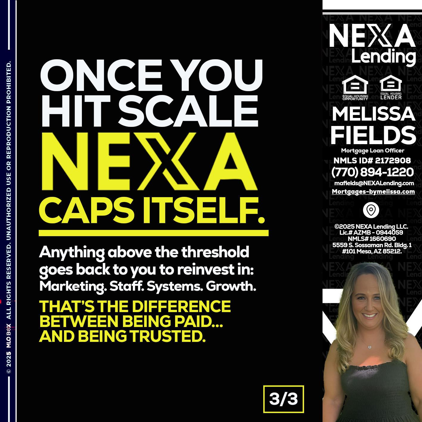3 OF 3 - Melissa Fields -Mortgage Loan Officer