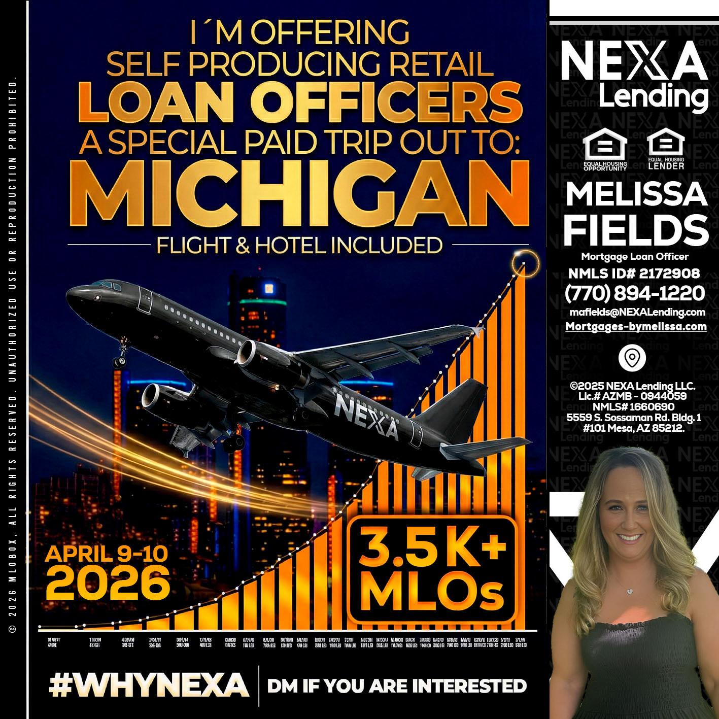 3.5K - Melissa Fields -Mortgage Loan Officer
