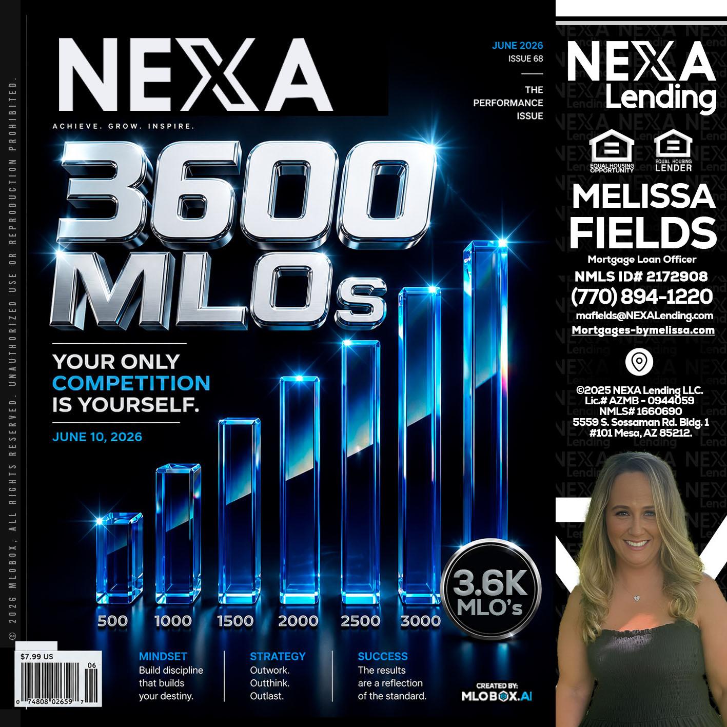 3600 MLOs - Melissa Fields -Mortgage Loan Officer