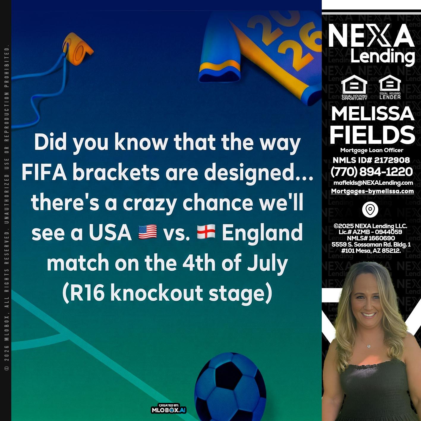 did you know? - Melissa Fields -Mortgage Loan Officer
